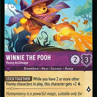 Disney Lorcana: Attack Of The Vine COMMON Winnie The Pooh - Hunny Archmage #40/207