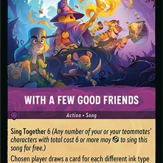 Disney Lorcana: Attack Of The Vine RARE With A Few Good Friends #65/207