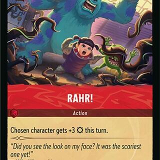 Disney Lorcana: Attack Of The Vine COMMON FOIL Rahr #136/207