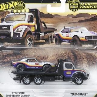Hot Wheels 2026 Car Culture: Team Transport '67 Off Road Camaro & Terra-Torque