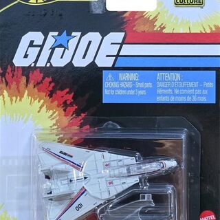 Hot Wheels 2025 Pop Culture HW Combat Jet Skystriker (Grumman F-14 Tomcat) - G.I. Joe