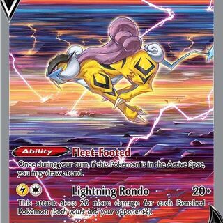 Raikou V #GG41 Pokemon Crown Zenith