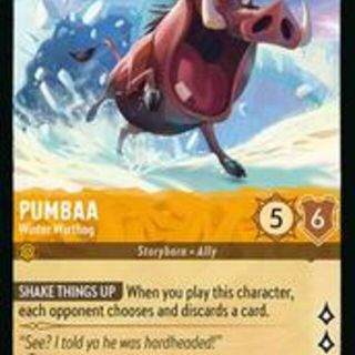 Disney Lorcana: Winterspell COMMON Pumbaa - Winter Warthog #4/204