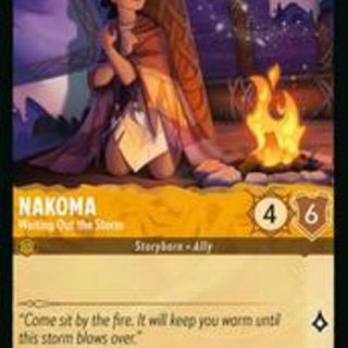 Disney Lorcana: Winterspell COMMON Nakoma - Waiting Out The Storm #6/204