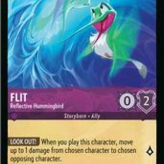 Disney Lorcana: Winterspell UNCOMMON Flit - Reflective Hummingbird #39/204