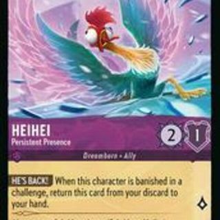 Disney Lorcana: Winterspell COMMON Heihei - Persistent Presence #58/204