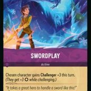 Disney Lorcana: Winterspell COMMON Swordplay #63/204