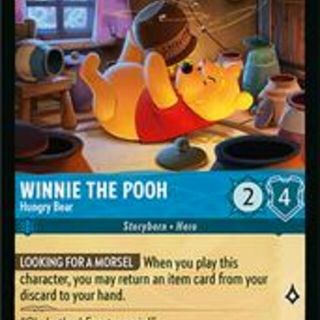 Disney Lorcana: Winterspell COMMON Winnie The Pooh - Hungry Bear #151/204