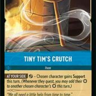 Disney Lorcana: Winterspell COMMON Tiny Tim's Crutch #167/204