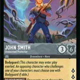 Disney Lorcana: Winterspell SUPER RARE John Smith - Undaunted Protector #193/204
