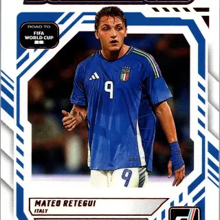 Mateo Retegui #15 2025 Panini Donruss Road to FIFA Dominators