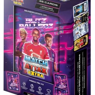 Topps Match Attax Extra UEFA Club Competitions 2025/26 Blitz Ballerz Mega Tin #3