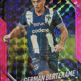 German Berterame [Pink Mosaic] #131 2025 Panini Prizm FIFA