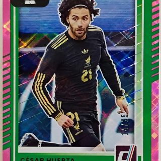 Cesar Huerta [Pink Diamond] #77 2025 Panini Donruss Road to FIFA 22/25