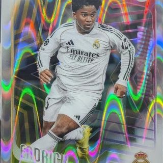 Endrick [Raywave Refractor] #86 2025 Topps Chrome UEFA