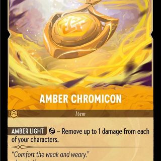 Disney Lorcana: Shimmering Skies UNCOMMON Amber Chromicon #32/204