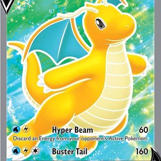 Pokemon TCG: Dragonite V 76/78 Pokemon Go