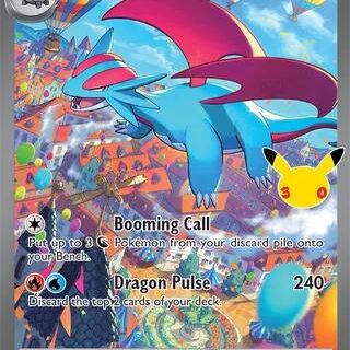 Salamence ex #156 Pokemon 30th Celebration