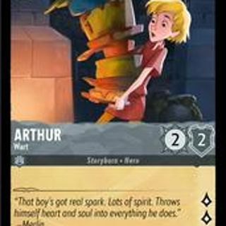 Disney Lorcana: Shimmering Skies UNCOMMON Arthur - Wart #190/204