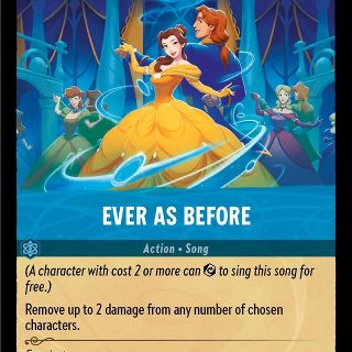 Disney Lorcana: Shimmering Skies COMMON Ever As Before #162/204