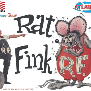 Atlantis Models Ed Roth Rat Fink