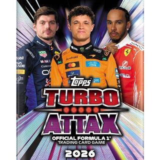 F1 Topps Turbo Attax 2026 Trading Cards - 1 Pack 12 cards