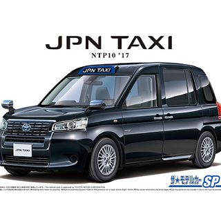 Toyota NTP10 JPN Taxi '17 Checker Cab - Aoshima 1/24