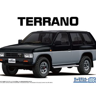 Nissan D21 Terrano V6-3000 R3M '91 - Aoshima Kitset No.106 1/24