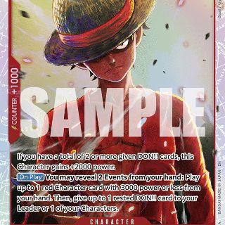 Monkey.D.Luffy OP12-015 One Piece Legacy of the Master