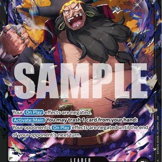 Marshall.D.Teach OP09-081 One Piece