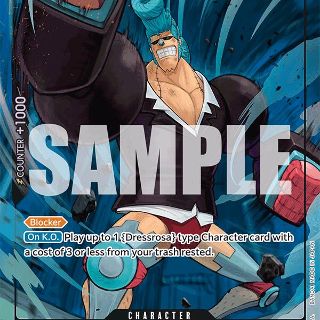 Franky [Alternate Art] OP10-090 One Piece Royal Blood