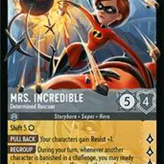 Disney Lorcana: Wilds Unknown LEGENDARY Mrs Incredible - Determined Rescuer #195/204