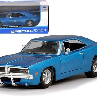 1969 Dodge Charger R/T Metallic Blue - Maisto Special Edition 1/25