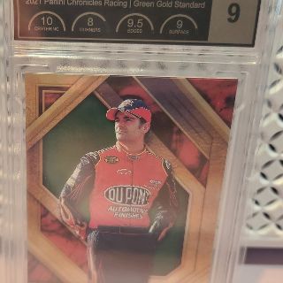 Jeff Gordon [Green] #14 2021 Panini Chronicles NASCAR Gold Standard PCG 9